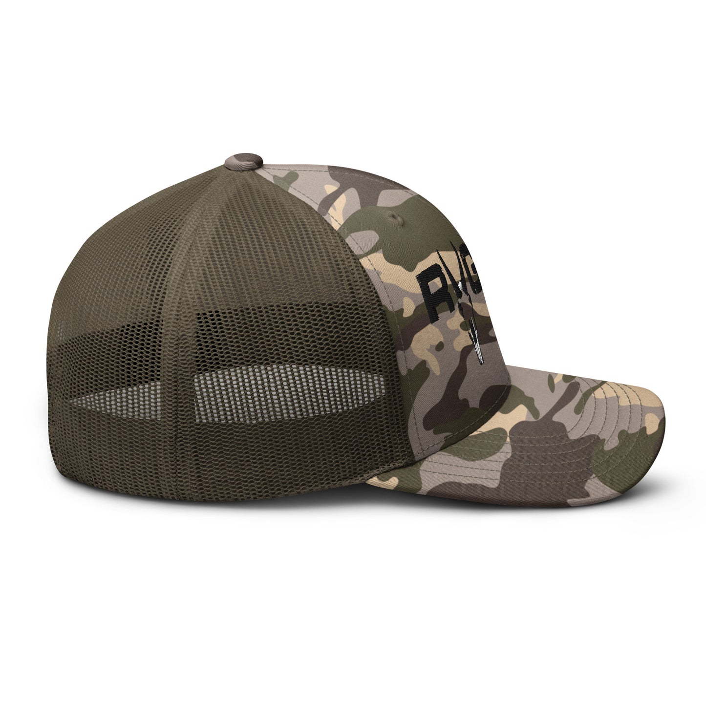 Rugged Camouflage trucker hat