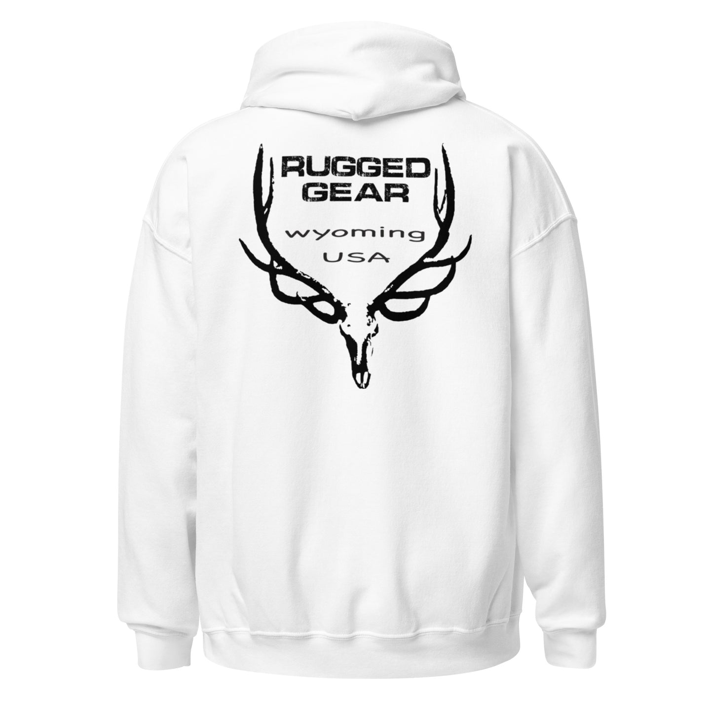 Wyoming USA Rugged Hoodie