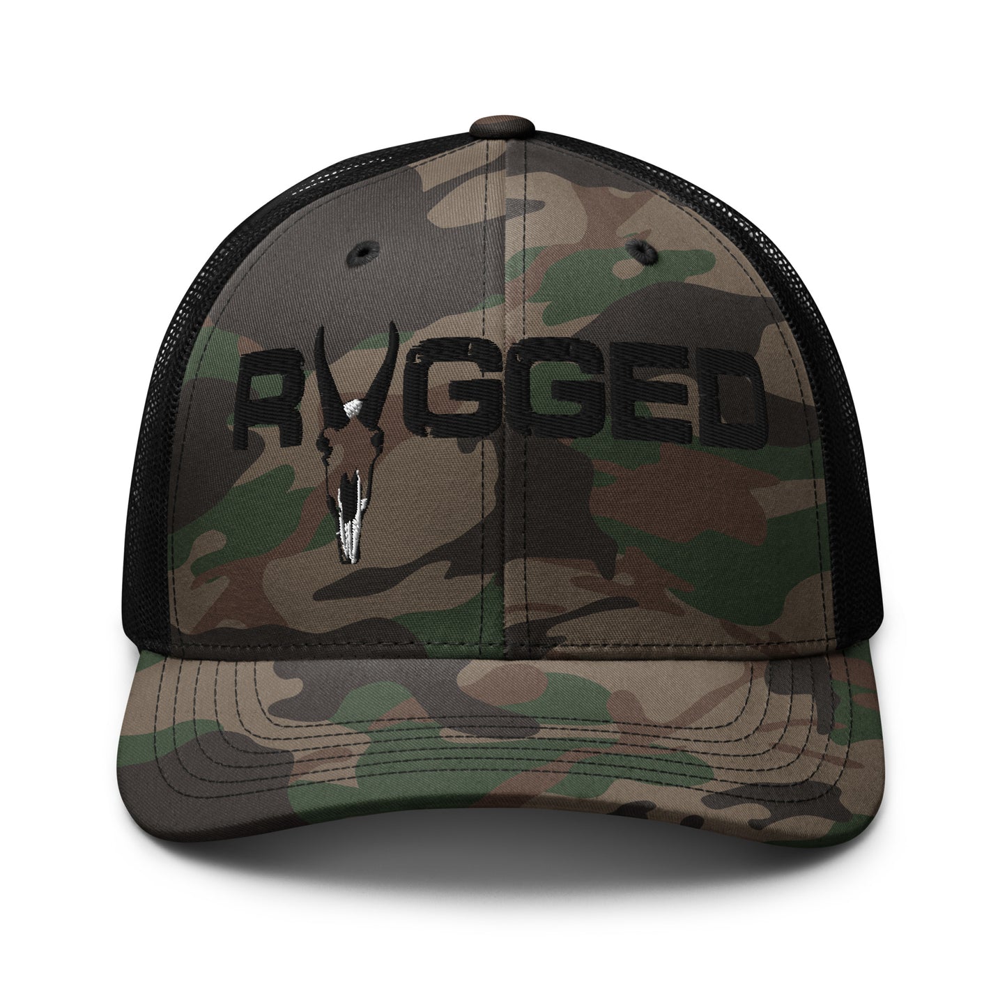 Rugged Camouflage trucker hat
