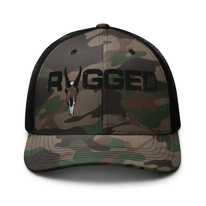 Rugged Camouflage trucker hat