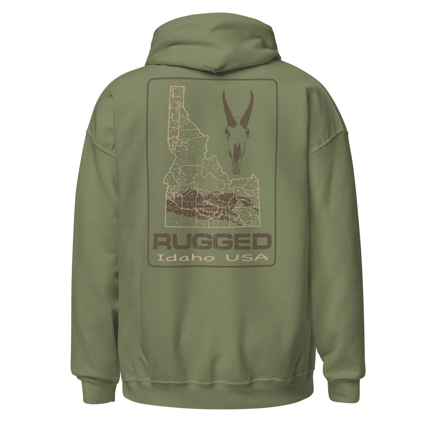 Idaho Rugged Hoodie