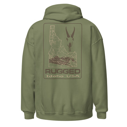 Idaho Rugged Hoodie