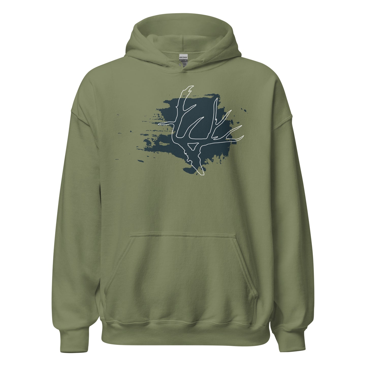 Mule Deer Paint Hoodie