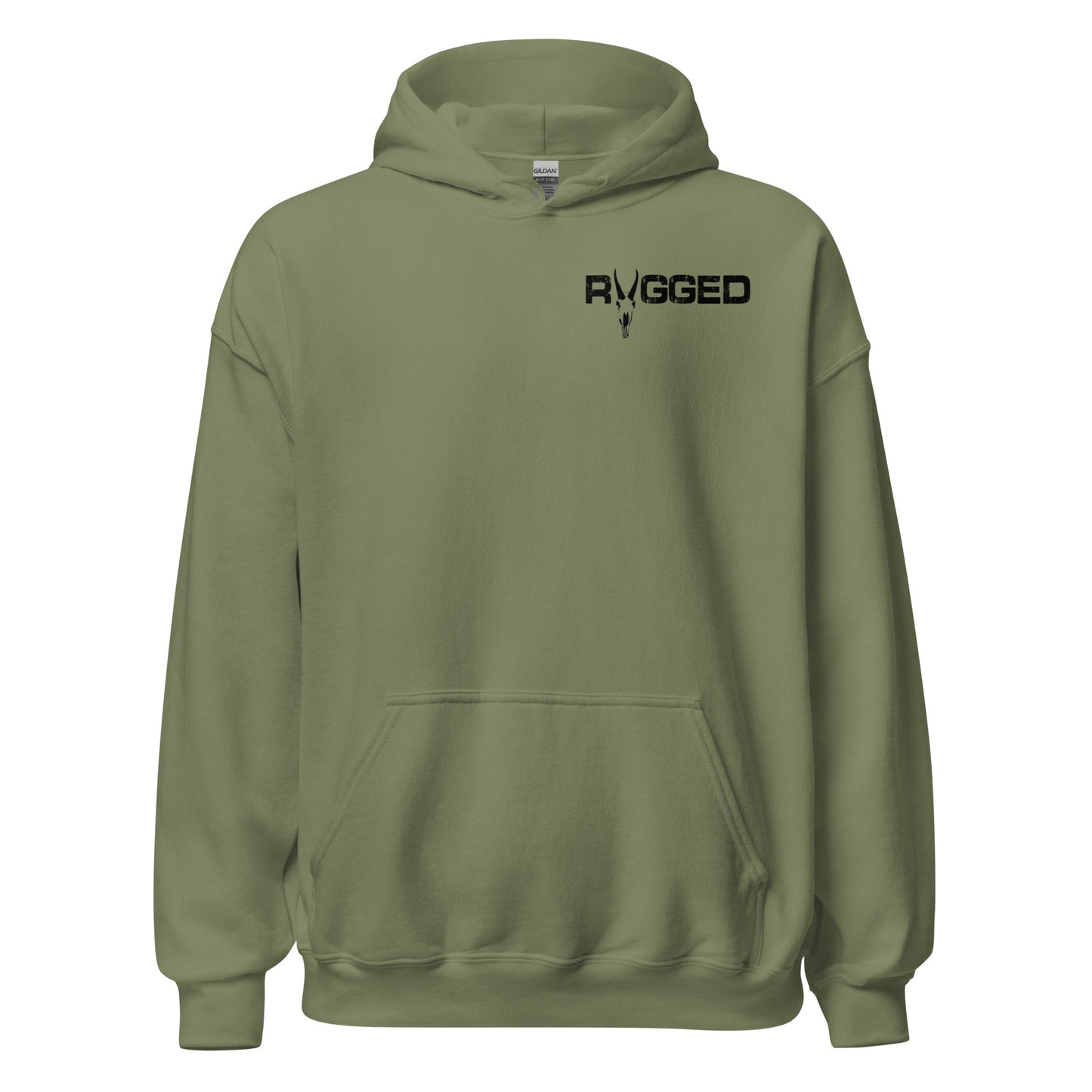 Wyoming USA Rugged Hoodie