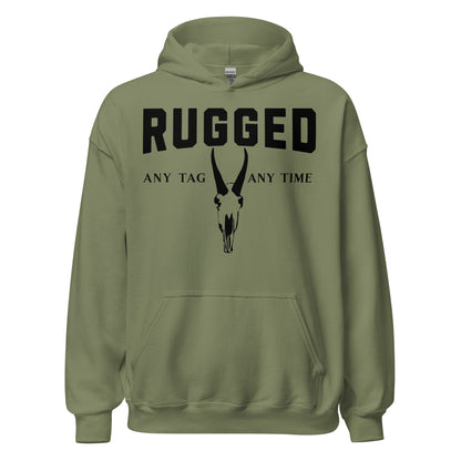 Any Tag Any Time Skull Hoodie