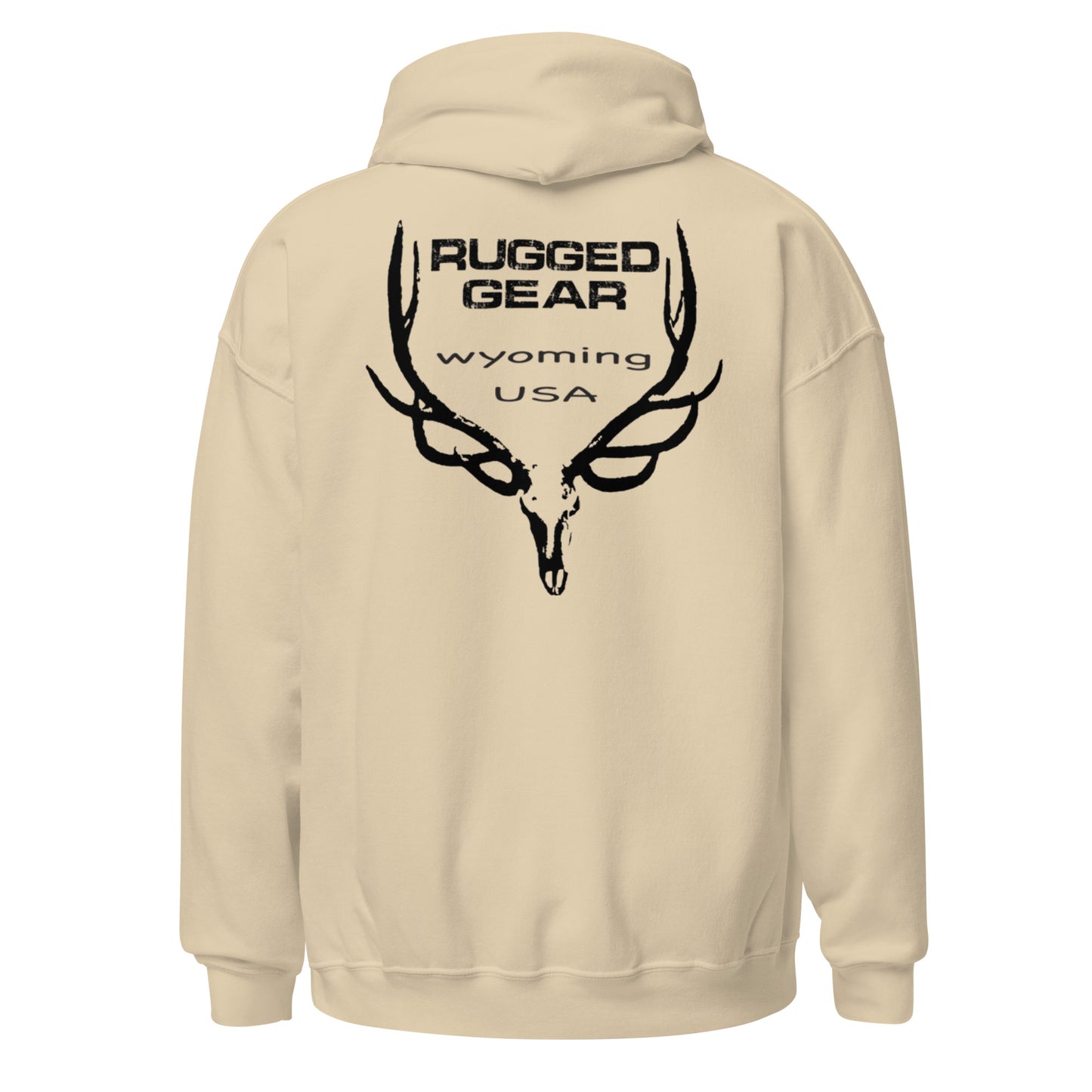 Wyoming USA Rugged Hoodie