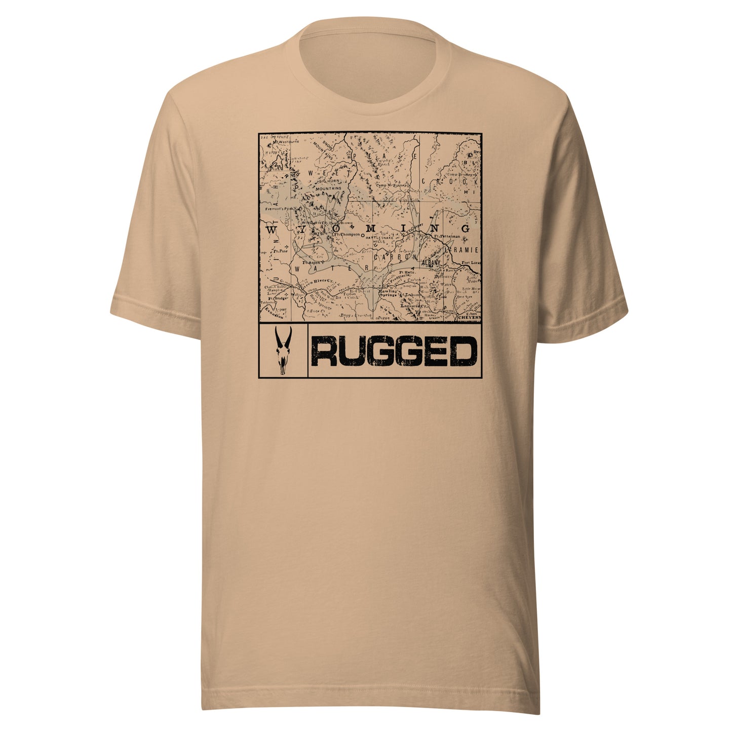 Wyoming Map Tee