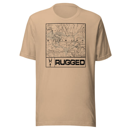 Wyoming Map Tee